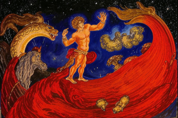 Огонь («Ивану Елагин…»)