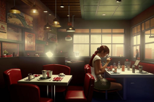 Проблеск («Я в ресторане ждал…»)