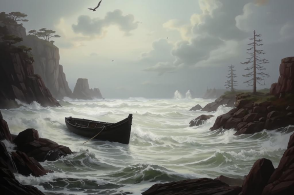 Север («Лижет базальты волна…»)