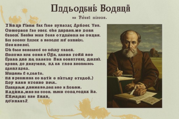 По случаю списывания портрета с одного премудрого мужа