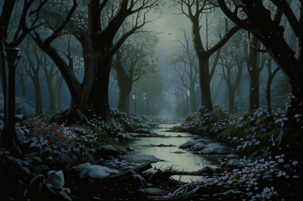 На пути («Черневшей рощи полос…»)