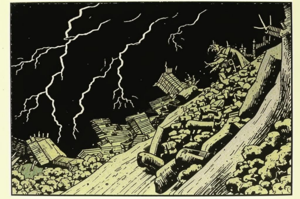 Обвал («С высоких гор летел обва…»)