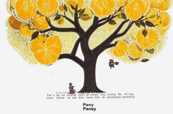 Стихи, вырезанные на померанцевом дереве