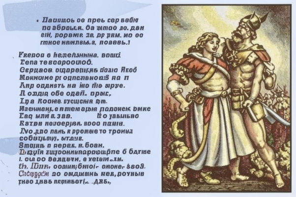 Отрывок («… Я сбросила мертвящие оков…»)