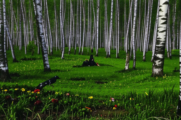 Весна («Босоногая рощ…»)