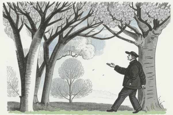 Слепой («По тротуару идет слепой…»)