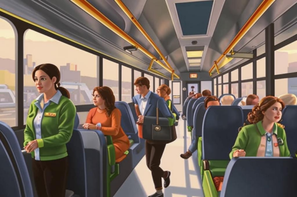 Утренний автобус