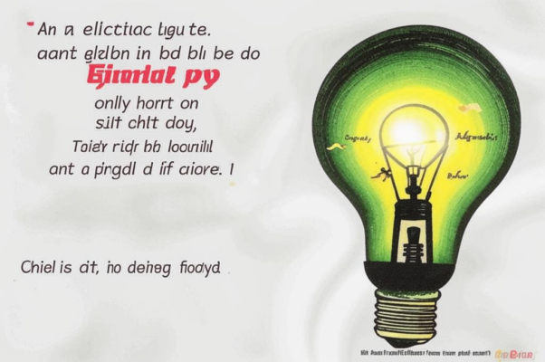 «Электролампочка простая...»