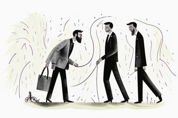 Пальцем в грудь