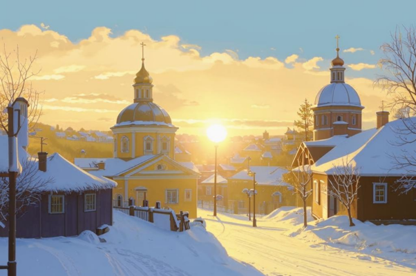 «Маленький ленивый городок...»