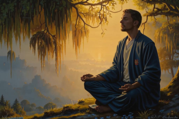 Вечер («Когда потухший день сменяет вечер сонный…»)