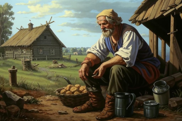 Деревенский бедняк