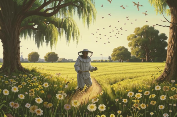 Купец на пчельнике