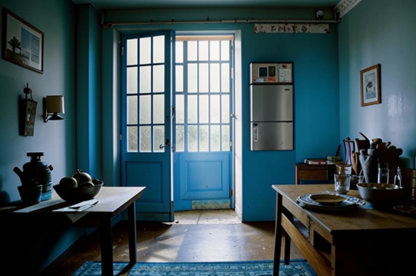 «Дверь откроешь: тепло из гостиной на кухню течет...»