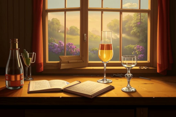 «С полной жизнью налью стакан...»