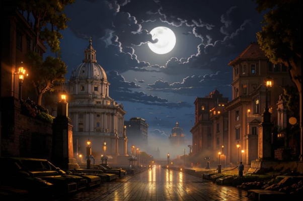 «Я ночью подъезжал к святому граду...»