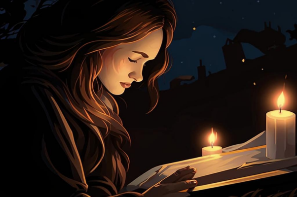 Младенец («Сидела мать у колыбели…»)