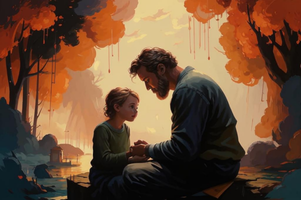 Отцу («Отец!  вот несколько уж дне…»)