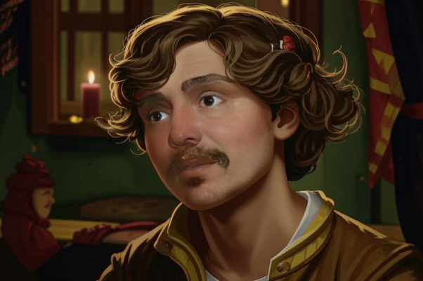 Песня русской няньки у постели барского ребенка