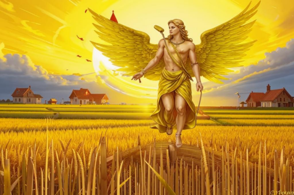 «Желтый Ангел пролетел по небу...»