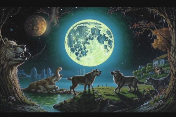 «Луну волки съели...»