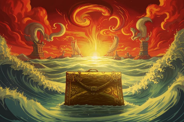 «На берег бросила волна...»