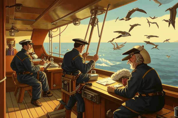 «На палубе работают матросы...»