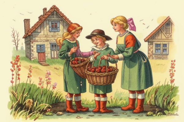 «Сгибаясь, смуглые девицы...»