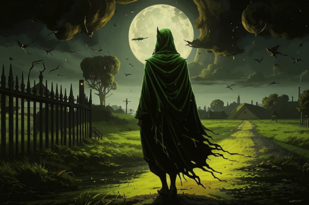 «Скрылись бесы под плащом зеленым...»