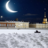 «Январская луна. Огромный снежный сад...»