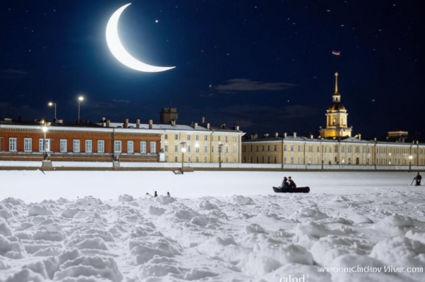 «Январская луна. Огромный снежный сад...»