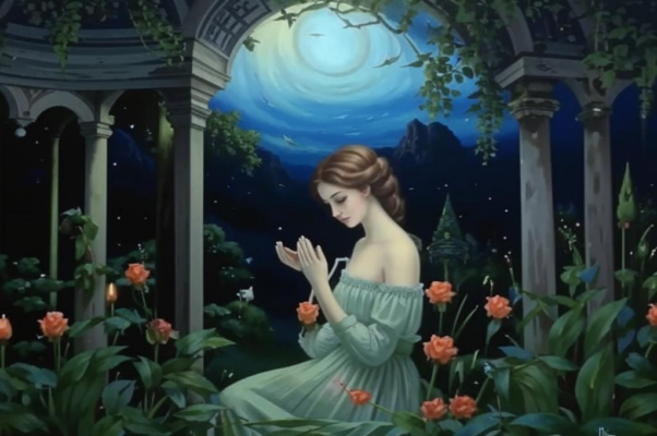 Воспоминание («Нева, свод лип, беседка, розы…»)