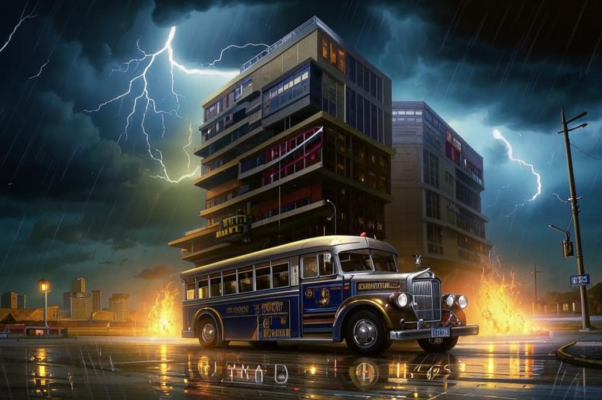 «Пучками молнии украшенный...»