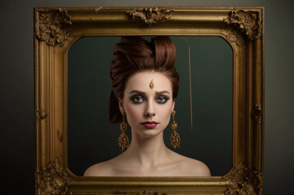 «У одного портрета...»