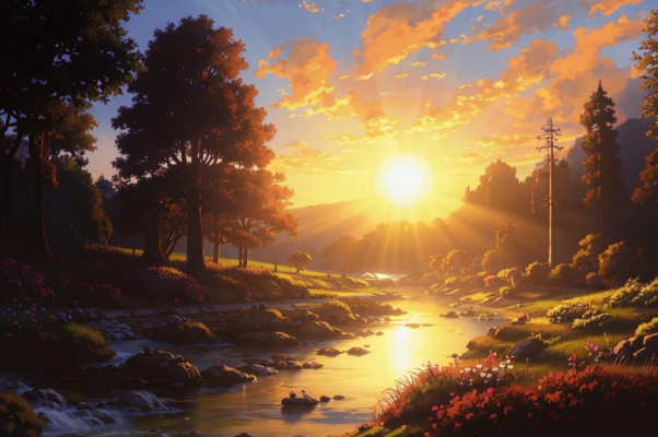 «Эффект полуденного освещения...»