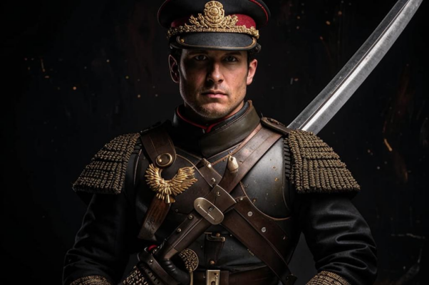 Портрет военного