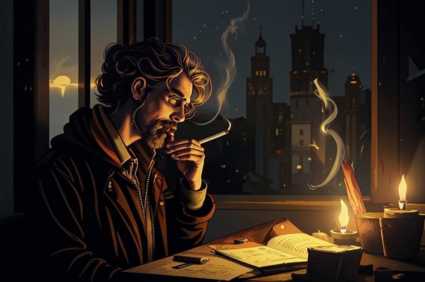 «Печален, скуден быт ночной...»