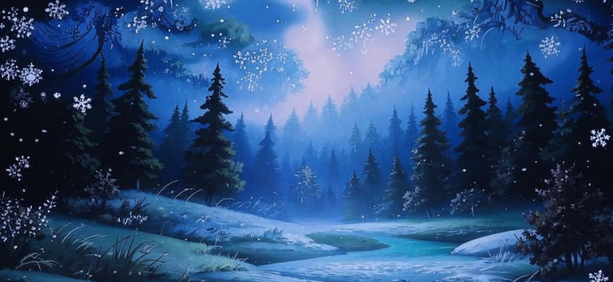 Снегопад («Тихий медленный снежо…»)