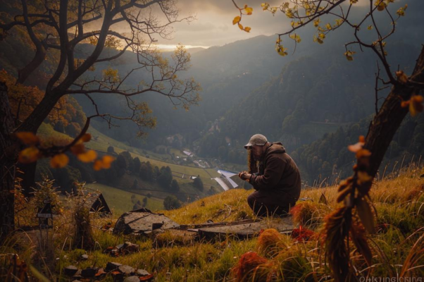 «Горы осенние...»