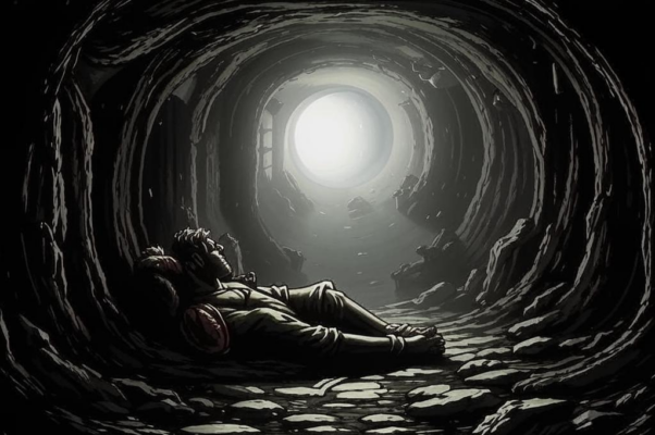 «Должно быть, тесно под землей...»