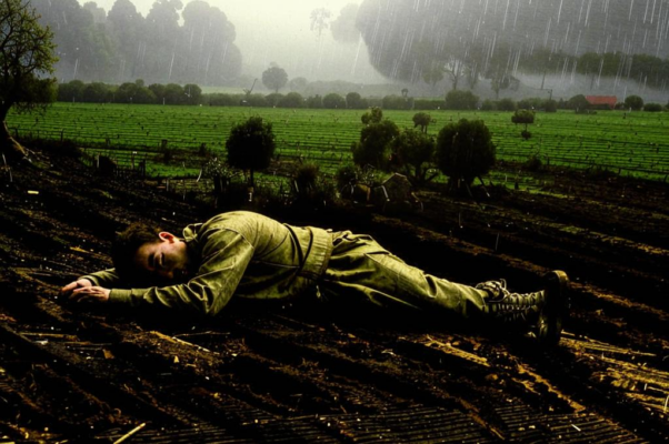 «Дождю не разбудить усталого солдата...»