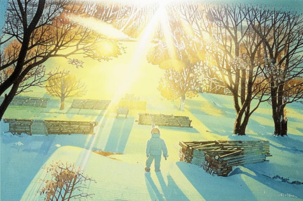 «Когда, озаряемый зимними...»