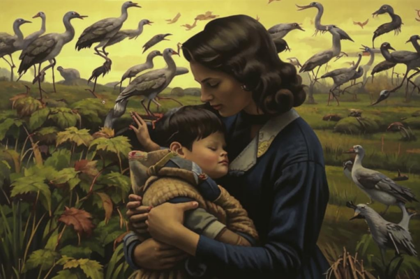 «Печальный день летел за журавлиным клином...»