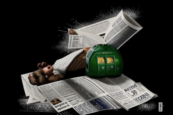 «У газетчиц в каждом ворохе -...»