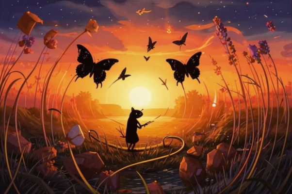 «Цикад вибрация (все на одной и той же ноте)...»