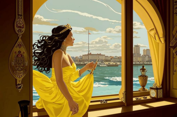 «Соленый ветер и лимонный зной...»