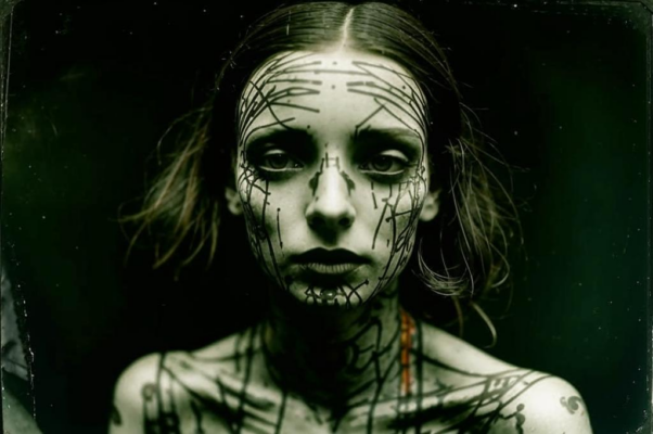 «Черные жилы бьются на висках и на лбу...»