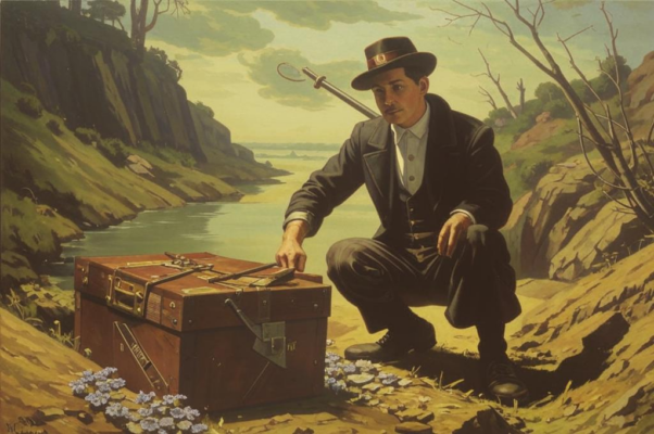 «В полночь рыть выходят клады...»