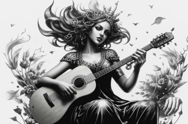 «Как в истерике, рука по гитаре...»