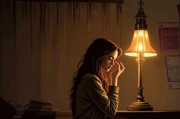 «Как пламень в голубом стекле лампады...»